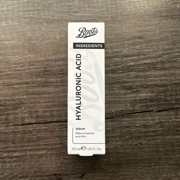 Boots Ingredients Hyaluranic Acid Face‎ Serum 30ml - Picture 1 of 7